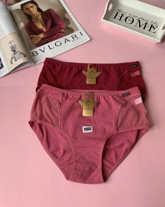 Бавовняні трусики із сіточкою по боках 5132