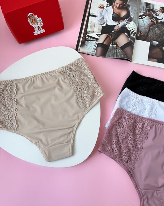 Жіночі трусики з високою посадкою 7004